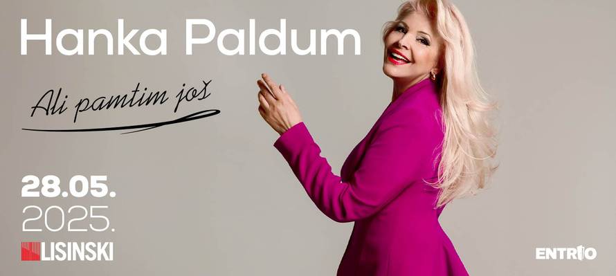 Hanka Paldum se nakon šest godina vraća u dvoranu Lisinski