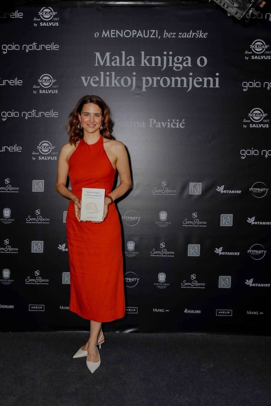 Josipa Pavičić predstavila je 'Malu knjigu o velikoj promjeni - o menopauzi bez zadrške'