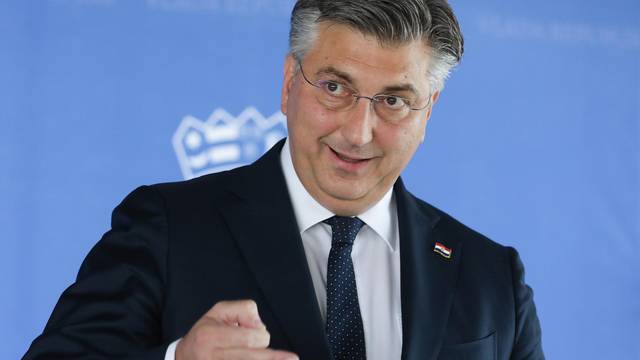 Zagreb: Nakon sjednice Vlade premijer Plenković održao je konferenciju za medije