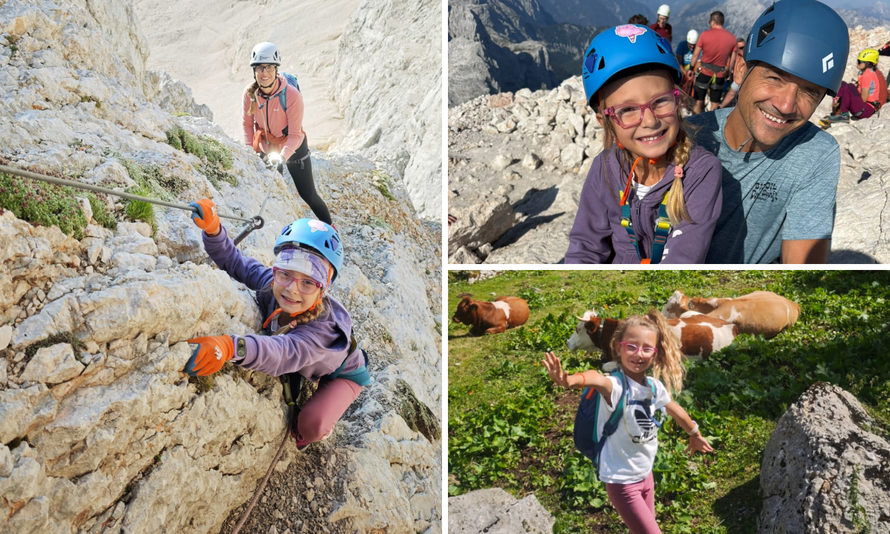 Angela (7) je djevojčica bez granica! 'Ne idem još ni u školu, a već sam osvojila Triglav'