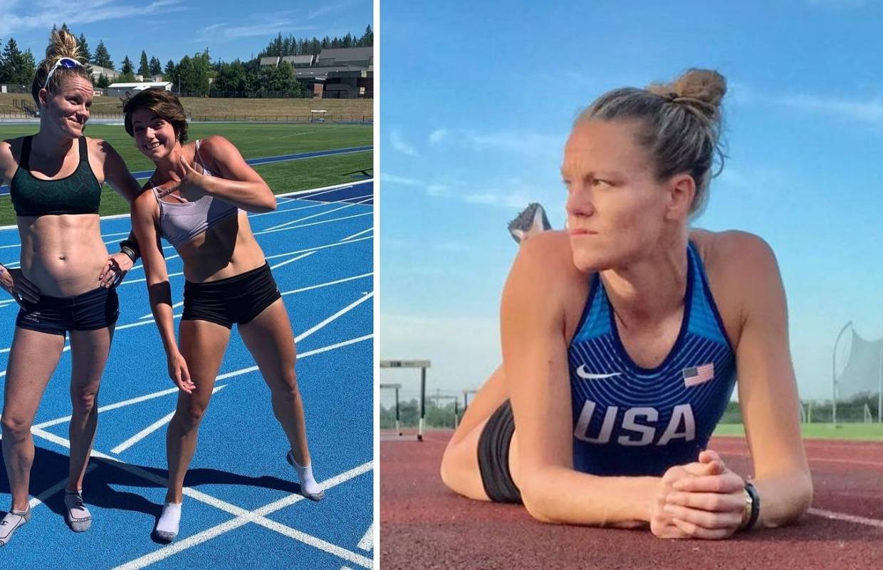 Pet mjeseci trudna atletičarka trčala 800 metara pa odustala: Bebino zdravlje mi je najvažnije