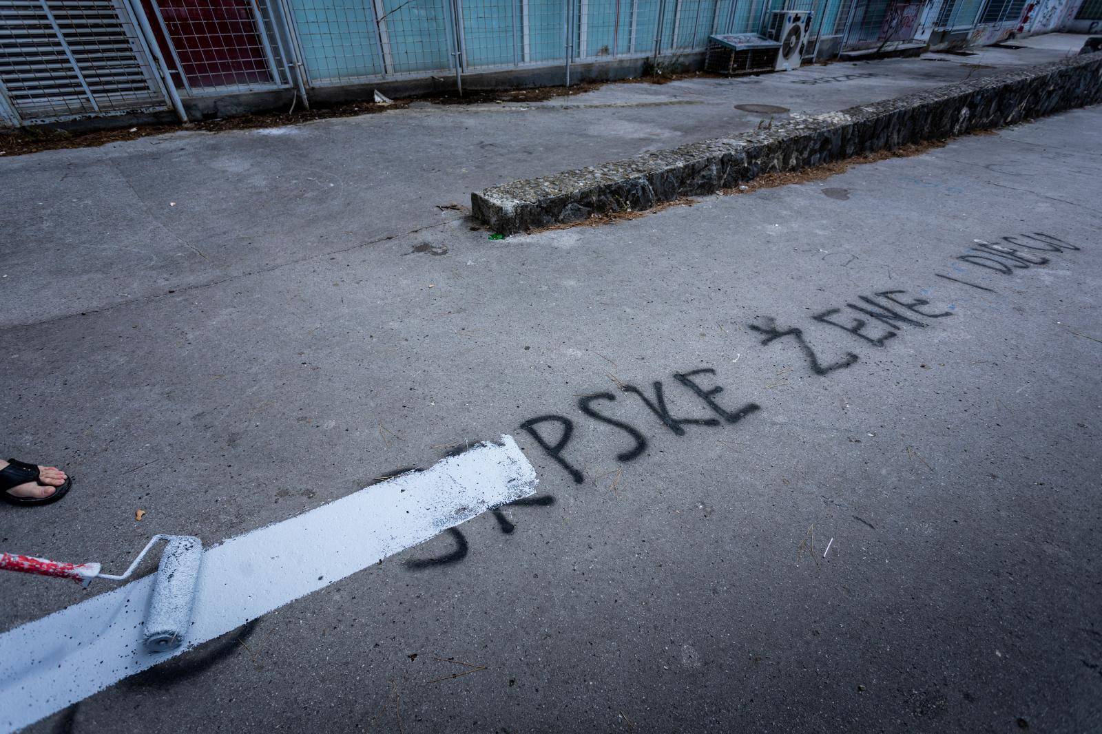 Jeziva poruka o silovanju srpskih žena i djece pojavila se u Splitu