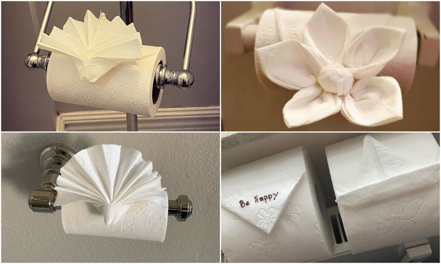 Novi hit: Ljudi su počeli raditi origami od toaletnog papira