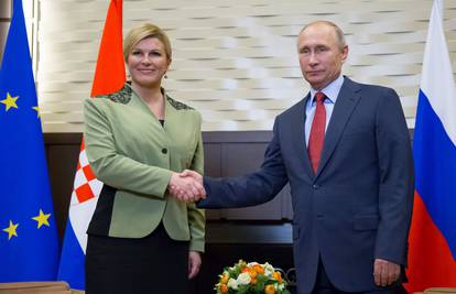 Grabar Kitarović je čestitala Putinu i pozvala ga u Hrvatsku