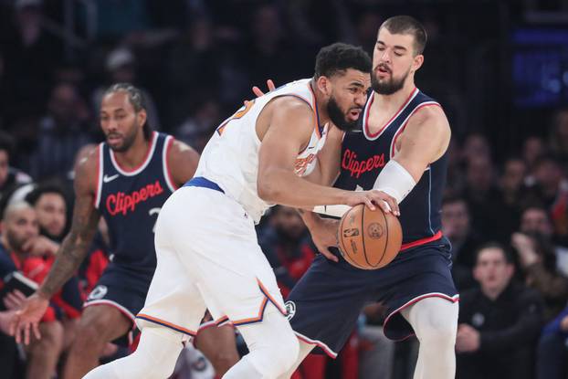 NBA: Los Angeles Clippers at New York Knicks