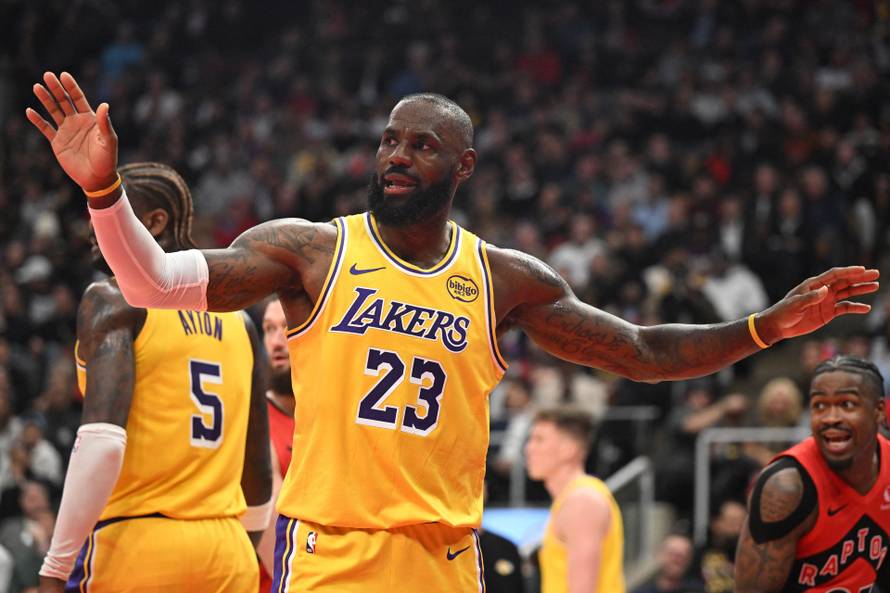 NBA: Los Angeles Lakers at Toronto Raptors