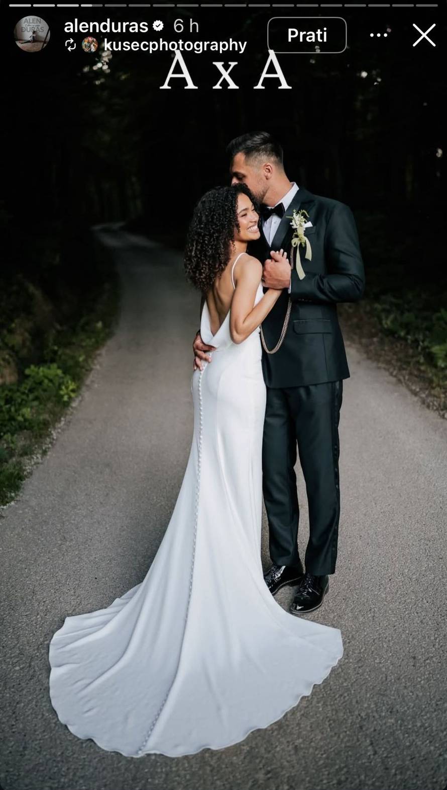 Pjevač Alen Đuras uplovio u bračnu luku sa svojom Anom: Kum Matija Cvek je i zapjevao