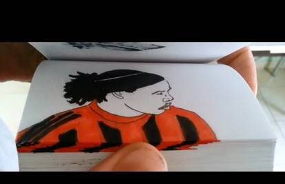 Sjajan i nacrtan: Ronaldinhove majstorije osvanule na papiru