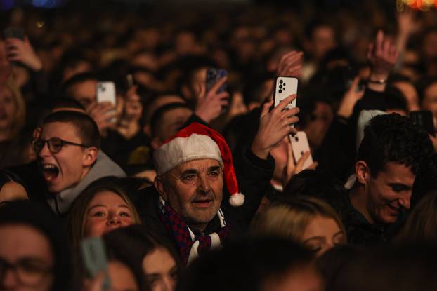 Split: Doček Nove godine na Rivi