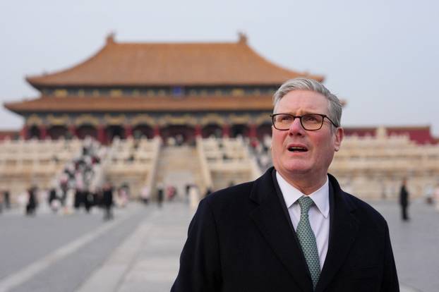 Britain's PM Keir Starmer visits China
