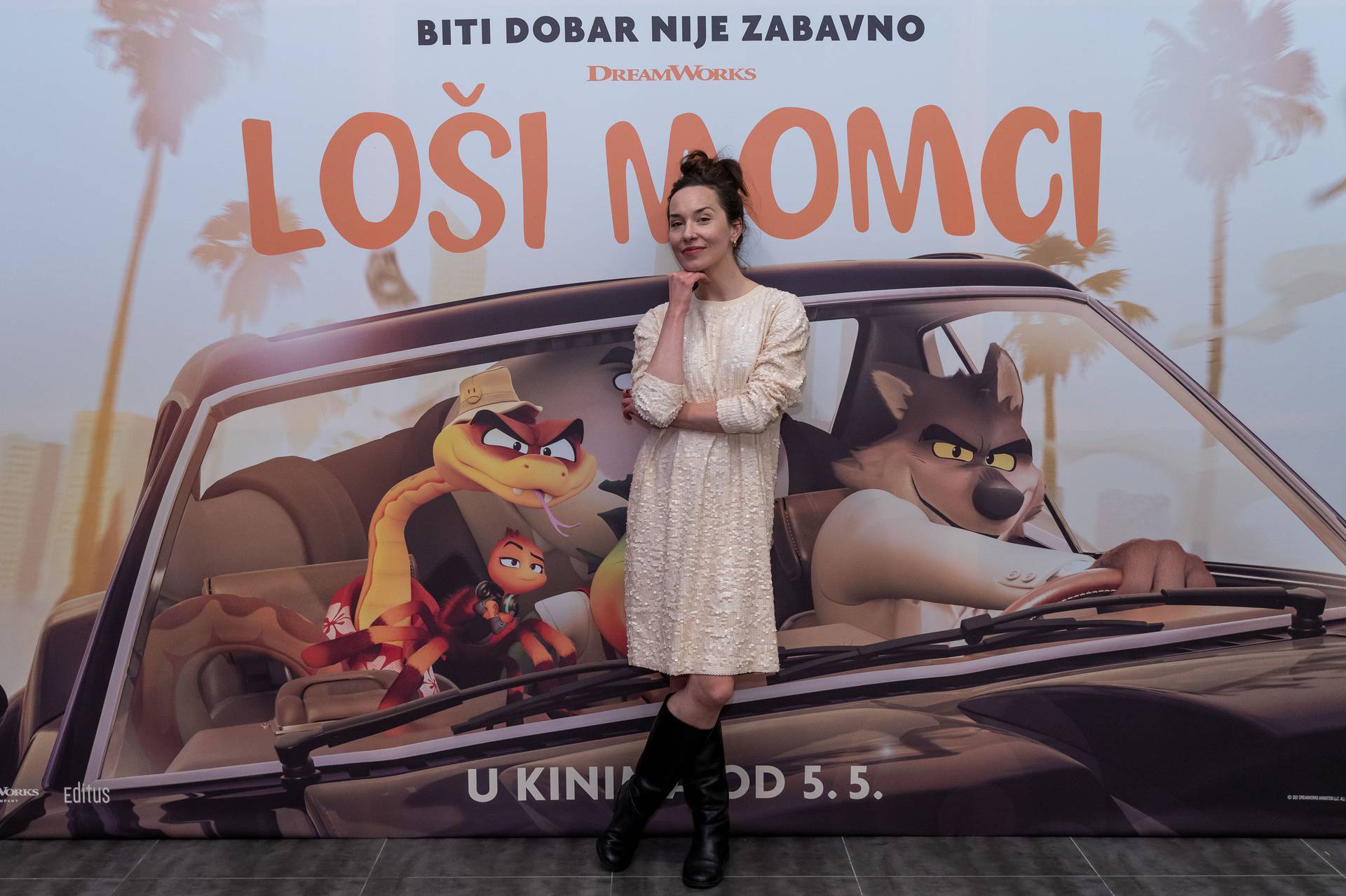 Loši momci se okupili na premijeri animiranog filma