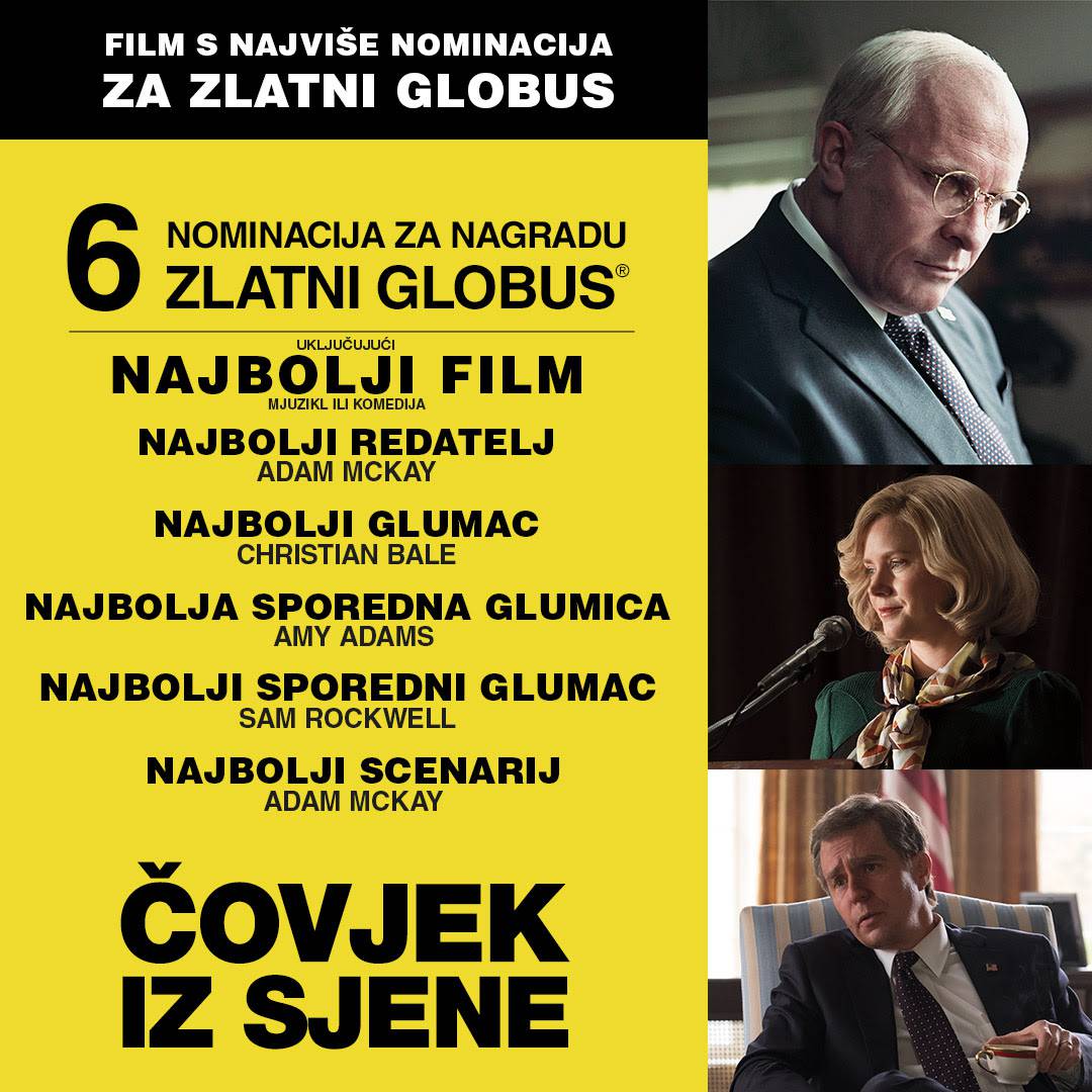 Kakvi filmovi: Dobili su najviše nominacija za Zlatni globus