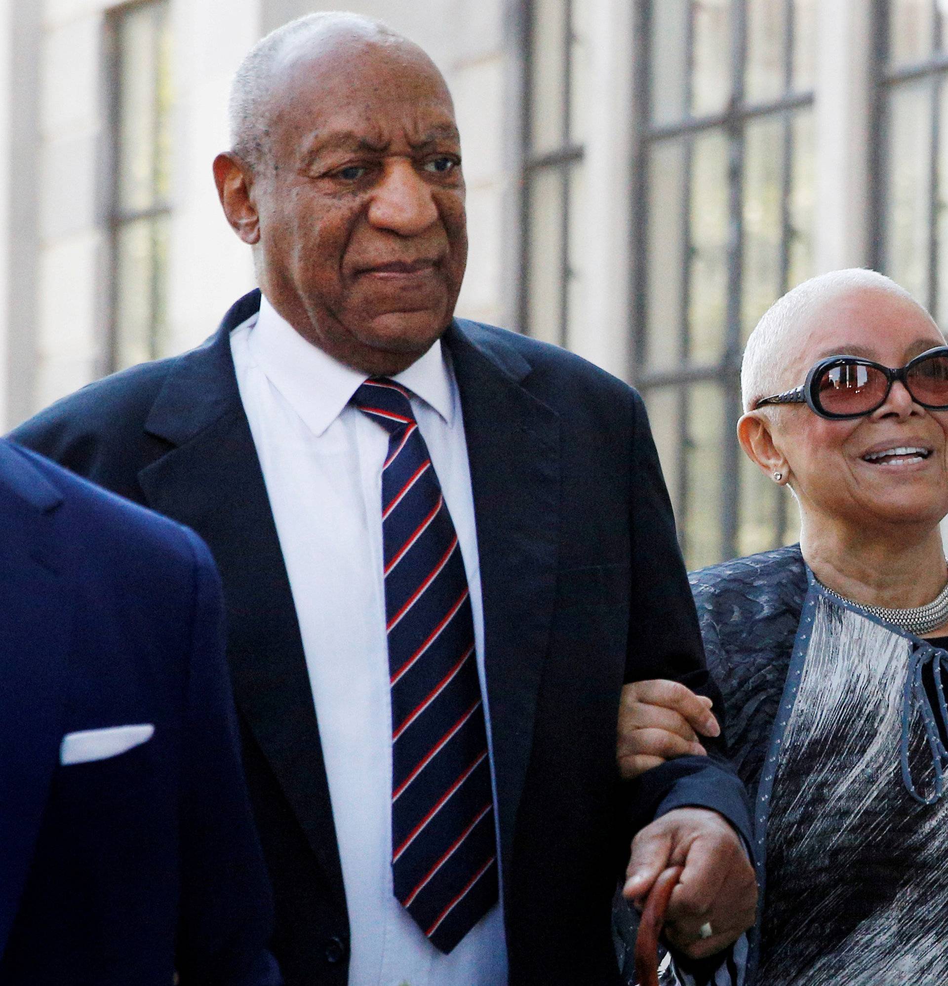 FILE PHOTO: Actor and comedian Bill Cosby arrives with his wife Camille for his sexual assault trial at the Montgomery County Courthouse in Norristown