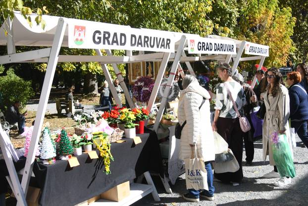 Daruvar: Sadržajan 22. daruvarski cvjetni sajam imao je humanitarno obilježje za Ligu protiv raka