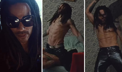 Lenny Kravitz (60) je pokazao isklesano tijelo u spotu: 'I kako da ja sad gledam svog muža?'