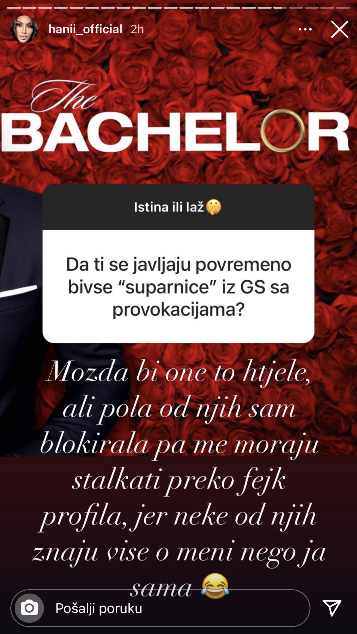 Hana o vezi s Goranom: Već sam smislila imena za djecu, a pola cura iz showa sam blokirala...