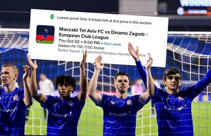 Ulaznice za utakmicu Dinama u Srbiji nude za nestvaran iznos!