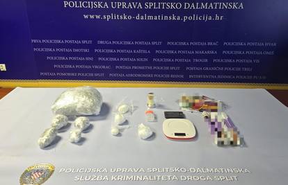 Splitska policija kod muškarca pronašla veću količinu droge: Kokain, speed, konoplja...