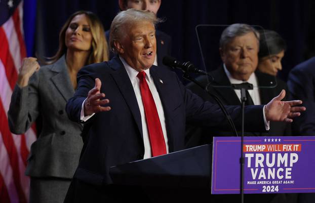 2024 U.S. Presidential Election Night, at Palm Beach County Convention Center, in West Palm Beach, Florida