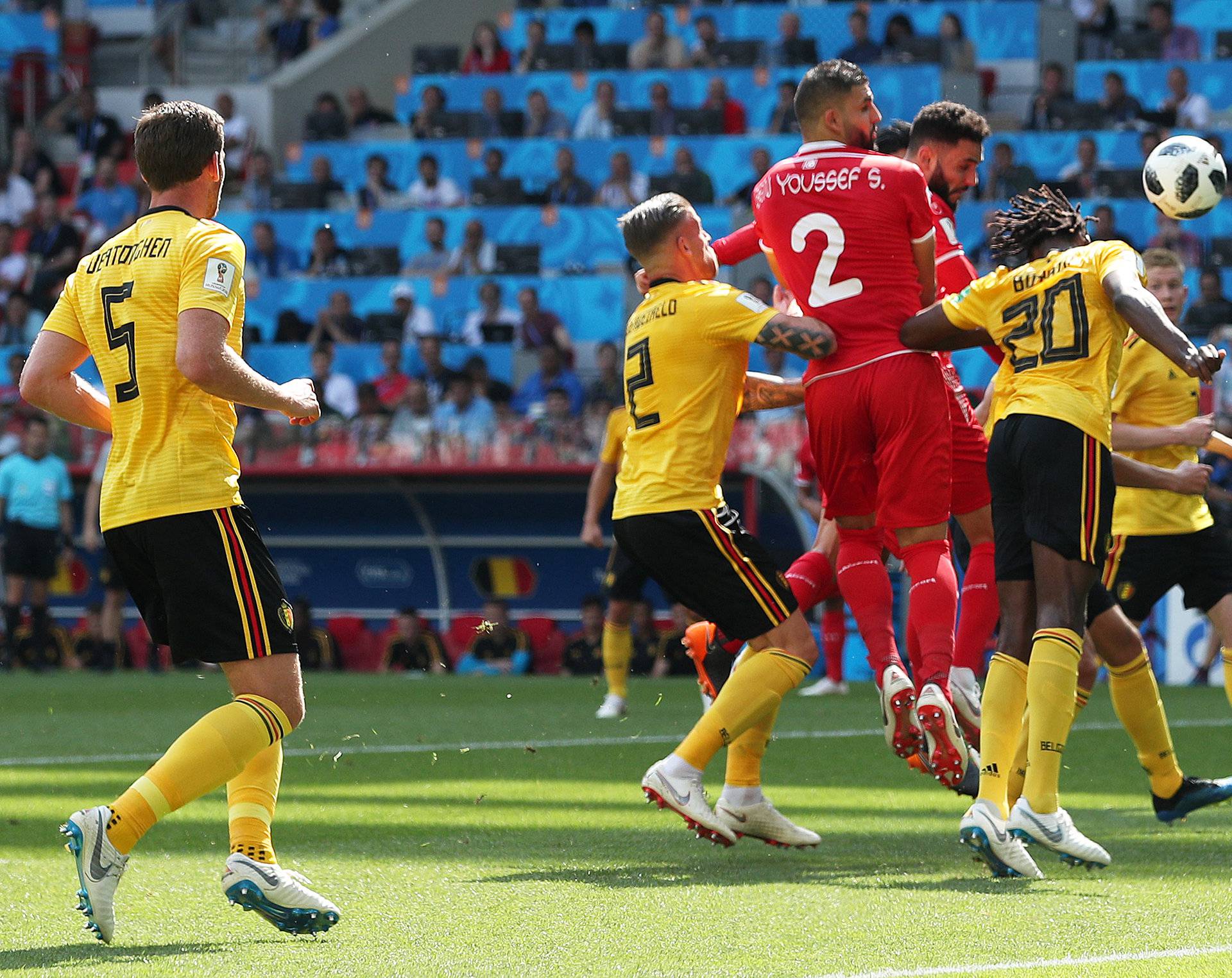 World Cup - Group G - Belgium vs Tunisia