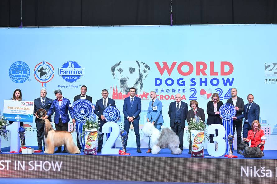 Atmosfera na posljednjem danu World Dog Showa na Zagrebackom Velesajmu