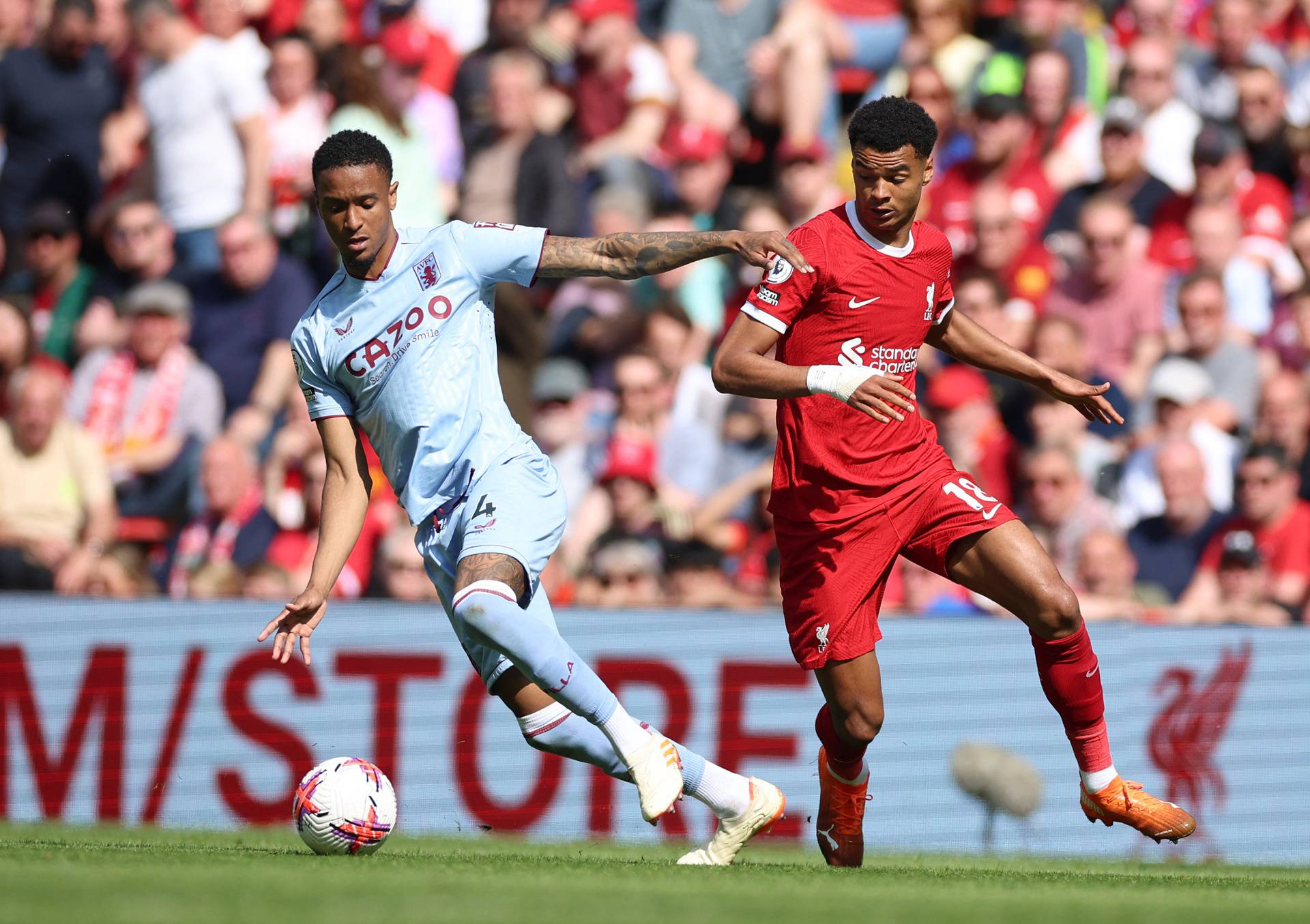 Premier League - Liverpool v Aston Villa