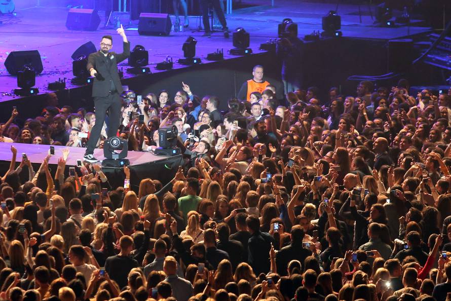 Petar Grašo napravio spektakl za fanove u zagrebačkoj Areni