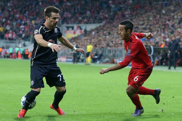 Muenchen: UEFA Liga prvaka, skupina F, 2. kolo, FC Bayern Muenchen - GNK Dinamo