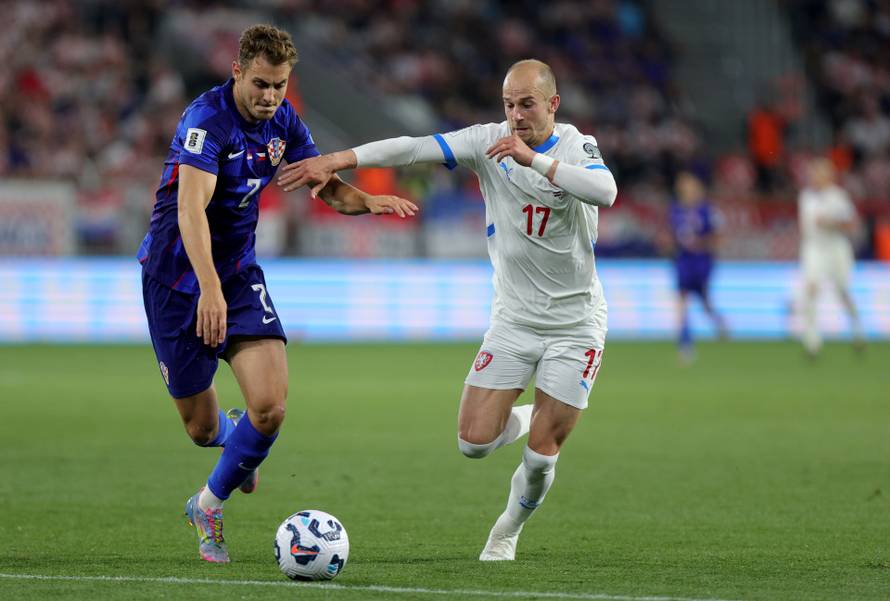 Osijek: Susret Hrvatske i Češke u kvalifikacijama za FIFA Svjetsko prvenstvo