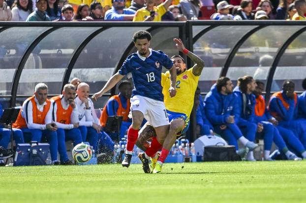 Soccer: International Mens Friendly-France at Colombia