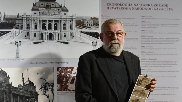 Zagreb: Postavljanje izložbe o 120 godina zgrade HNK