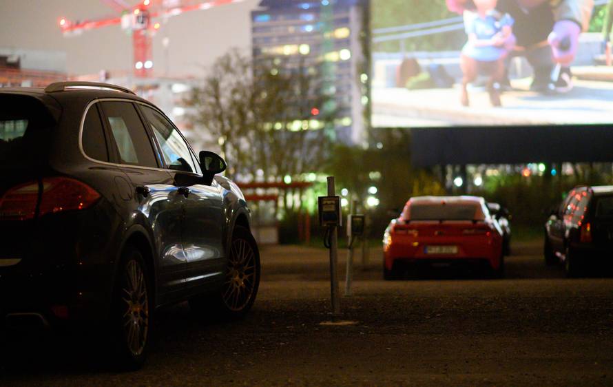 Coronavirus - Kornwestheim drive-in cinema