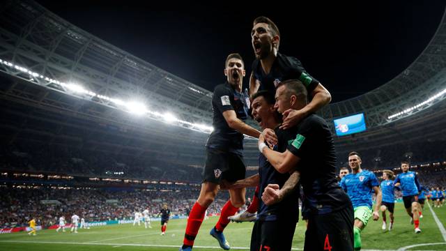 World Cup - Semi Final -  Croatia v England