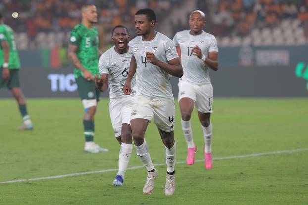 Football - 2023 Africa Cup of Nations - Finals - Nigeria v South Africa - Peace Stadium - Bouake - Cote DIvoire