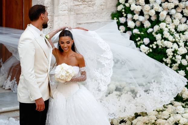 Manchester City goalkeeper and italy captain Gianluigi Donnarumma marries Alessia Elefante in Locorotondo