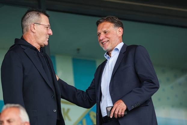 Rijeka: Svečana loža tijekom finalne utakmice SuperSport Hrvatskog nogometnog kupa