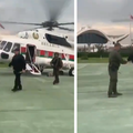 Kruži video: Lukašenko izlazi iz helikoptera s kalašnjikovom...