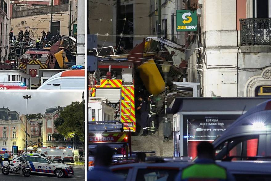 15 mrtvih u Lisabonu: Slavna uspinja&ccaron;a isko&ccaron;ila iz tra&ccaron;nica, jo&scaron; je 18 ozlije&dstrok;enih