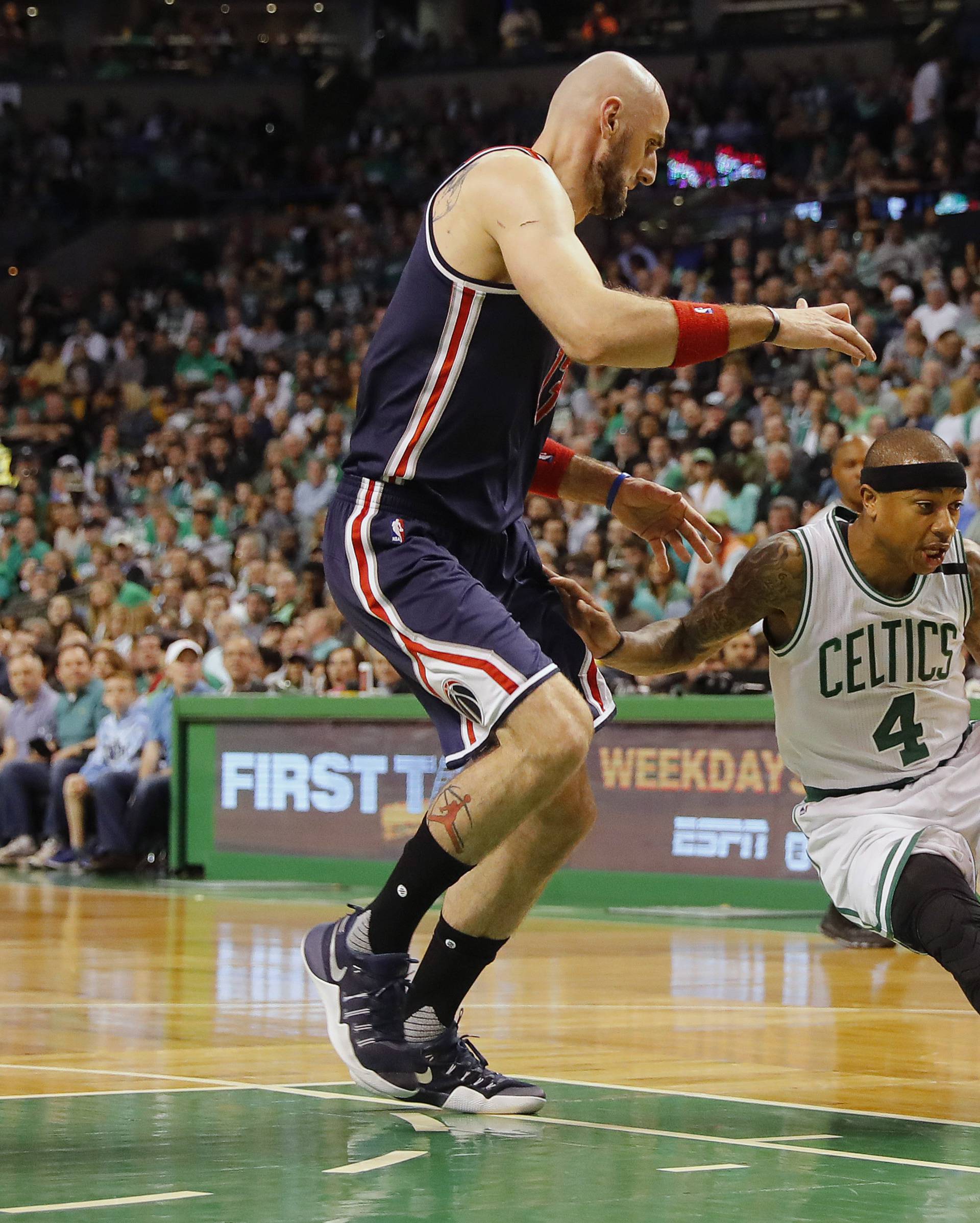 NBA: Playoffs-Washington Wizards at Boston Celtics