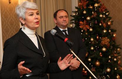 Premijerka Kosor: Nikome ne želim ukrasti Božić...
