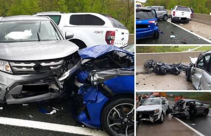 Smrt na autocesti: 'Padala je tuča, auti su se samo zabijali'