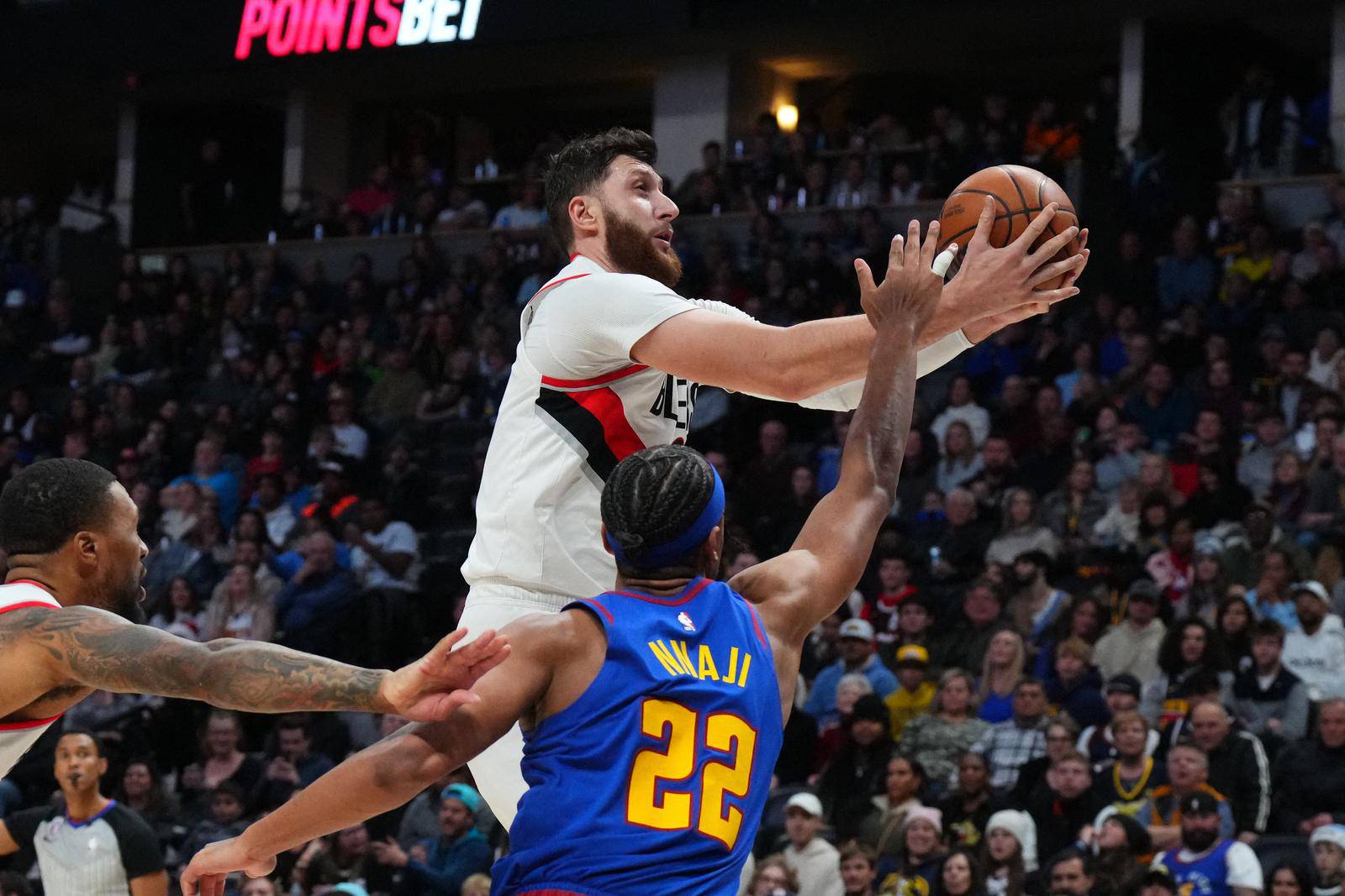 NBA: Portland Trail Blazers at Denver Nuggets