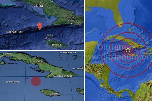Tresli se Karibi: Snažan potres pogodio je Jamajku i Kubu