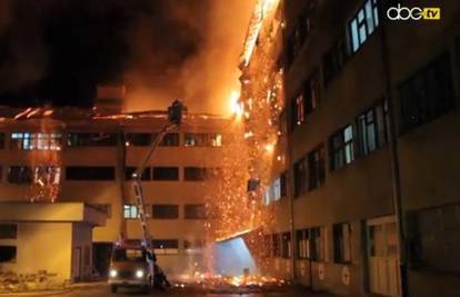 Ljudski faktor uzrok velikog požara bolnice u Bihaću?