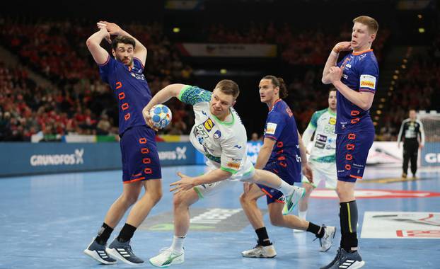 EHF 2024 Men's European Handball Championship - Main Round - Slovenia v Netherlands