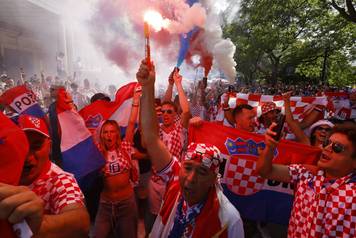 FIFA World Cup 2026 - Group L - Panama v Croatia - Fans march to Toronto Stadium