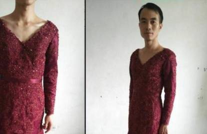 Kinez odijeva svečane haljine: Želi da se vidi kako izgledaju