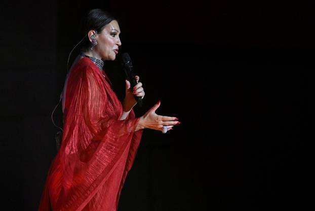 Zagreb: Nina Badrić održala koncert u Lisinskom