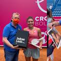 Poklonio sam svoju monografiju Jasmine Paolini, pobjednici WTA Bol Opena - bila je oduševljena!