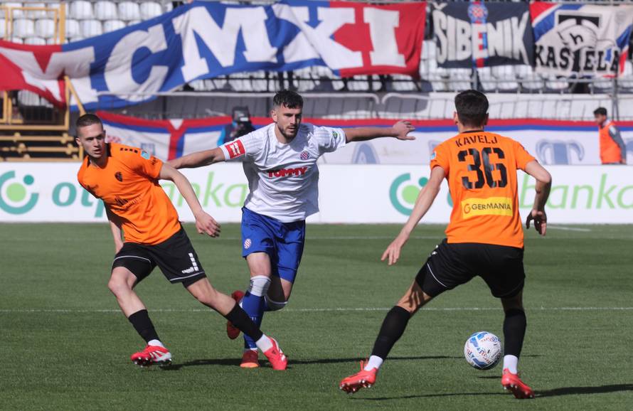 Hajduk i Šibenik sastali se u 27. kolu SuperSport HNL-a 